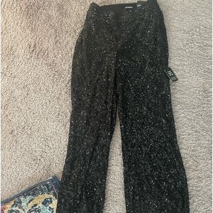 Sequin Pants Womens